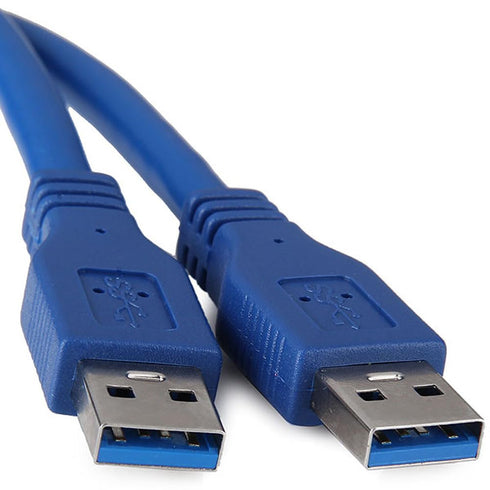 JSER Dual Port USB 3.0 A Male to 20 Pin Male Motherboard Extension Cable Adapter, 5Gbps
