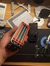 MerainMe 2.5 inch 4-Bay PC SSD HDD Cages Bracket Solid State Drive Frame Multi Layer Box Stacking External HD Cabinet
