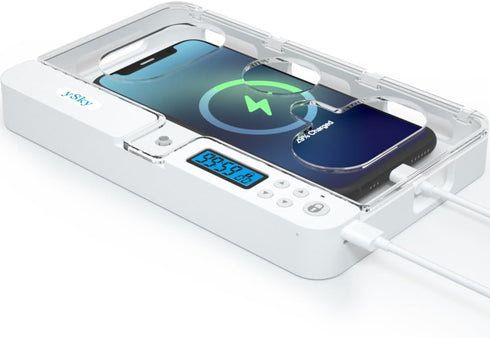 ySky Portable Phone Lock Box with Timer for iPhone and Android Phones, Self-Control