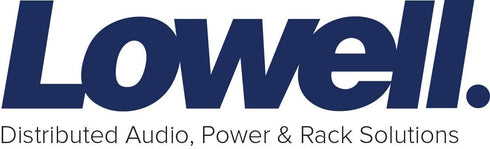 Lowell 25LVC-SW Mono Volume Control with 1-Gang Wall Plate, White, 25W Power Rating