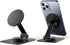 Magnetic Phone Stand Compatible with MagSafe, Foldable Desk Stand with 360° Rotation Base for iPhone