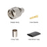 PL259 Male Crimp Coax Connector, SO239 UHF for LMR400/KMR400/RG8/RG8U/RG213/9913/7D-FB Coax Cable (Pack of 5)