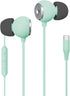 Realm USB-C Earbuds, High Fidelity in Ear Headphones with Built-in Microphone, Compatible with Google, Samsung, Huawei