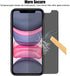 3 Pack Privacy Screen Protector for iPhone XR (6.1") / iPhone 11 (6.1") - Anti Spy Private Tempered Glass