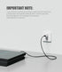 USB to HDMI Cord Cable, (1M / 3.3FT) USB 2.0 Male to HDMI Male Adapter for Charging Devices with HDMI Ports from USB