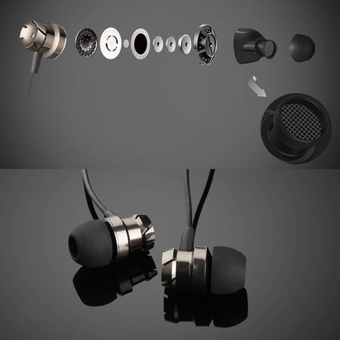 SourceTon 3 Packs Wired Earbuds with Microphone & Remote, Noise Isolating Stereo Sound for Smartphones