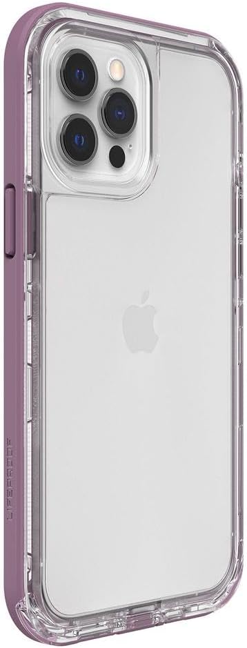 LifeProof 77-65476 for Apple iPhone 12 Pro Max, Slim DropProof, DustProof, SnowProof Case, Next Series, Clear/Purple