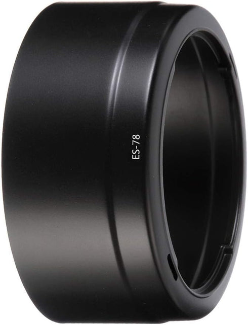 Bayonet Mount Lens Hood Shade Replacement for Canon ES-78 - Fits Canon EF 50mm f/1.2L USM Camera Lens