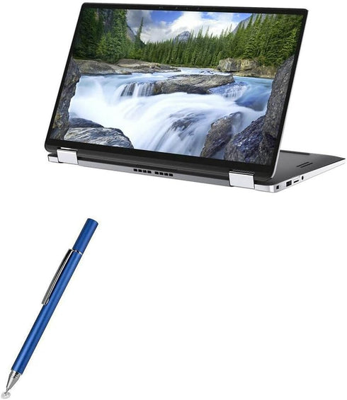 BoxWave Stylus Pen for Dell Latitude 7400 2-in-1 - FineTouch Capacitive Stylus, Super Precise, Lunar Blue