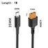 XT60 Female to Type-C Male Charging Cable, XT60 Adapter for M7 M6 M6D Charger, Fatshark Skyzone FPV Monitor