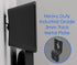 Speaker Wall Mount Brackets - Slim Satellite Design, Heavy Duty for Bose & Most Brands, 5 Pack, Black