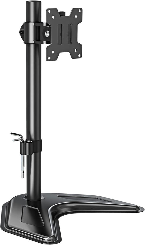 MOUNTUP Single Monitor Stands, Freestanding VESA Monitor Desk Mount fits 13'' to 32''