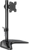 MOUNTUP Single Monitor Stands, Freestanding VESA Monitor Desk Mount fits 13'' to 32''