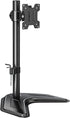 MOUNTUP Single Monitor Stands, Freestanding VESA Monitor Desk Mount fits 13'' to 32''
