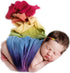 Coberllus Newborn Baby Photography Props Boys Girls Seven-Color Rainbow Wrap Blanket Swaddle