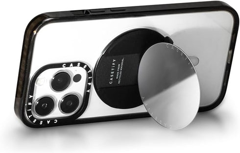 CASETiFY Snappy Grip Stand - Compatible with MagSafe - Silver Mirror