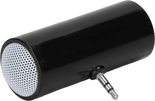 Portable Speaker with 3.5 mm Jack, Battery Powered Wireless Plug in Speaker for Mobile Phones and Tablets