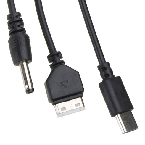 1 Piece 10 in 1 Universal USB Cable, Multiple Charging Cable for Cell Phones, Earphone Speaker Adapter, 20CM