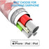 MFi-Certified 6FT Lightning Cable Charger for iPhone Xs MAX, XR, 8, 7, 6s, and more - Rose Color