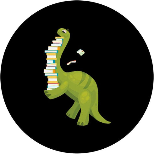 PopSockets Swappable PopGrip Reading Dinosaur Literature Read Books Lover Gift