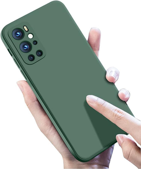 Bastmei Case for OnePlus 9 Pro 5G (2021), Non-Slip Matte Finish Cover with Soft TPU Protection (Green)