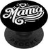 Mama Heart Women's Flower PopSockets Standard PopGrip for Mother's Day