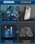 Anti-spy Screen iPhone 13 Pro Max Case, Metal Frame Lock + Magnetic Adsorption Anti-Peeping 360 Full Body Glass Case