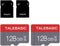 talebasic 2 Pack 128GB Memory Card Class 10 Flash Card Fast Speed TF