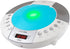 HANNLOMAX HX-330CD CD Player with FM Radio, Bluetooth, Alarm Clock, Remote Control, AC Operation, Blue