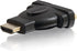 C2G 40745 Velocity DVI-D Female to HDMI Male Adapter, Black Inline