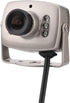 Mini CCTV Security Camera, Wired CMOS Digital Video Camera, 6LED, PAL NTSC for Home Office (NTSC Format)