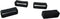 Honbay 4PCS 18mm Rubber Replacement Watch Band Loops - Silicone Watch Strap Keeper Retainer Holder Ring