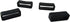 Honbay 4PCS 18mm Rubber Replacement Watch Band Loops - Silicone Watch Strap Keeper Retainer Holder Ring