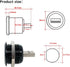 PENGLIN 2PCS USB 3.0 Connector, Male to Female Conversion Panel Mount Extension Adapter for Data Transfer/Charging