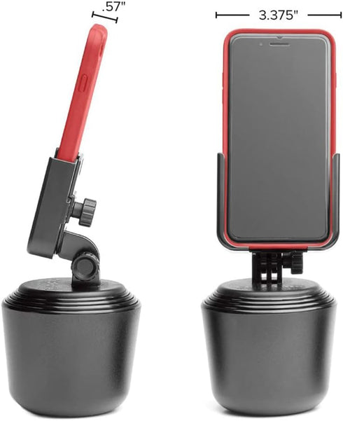 WeatherTech CupFone, Adjustable Universal Cup Holder Phone Mount for Car, Compatible with iPhone & Smartphones