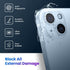 3PCS Tempered Glass Rear Back Camera Lens Protector for iPhone 15/15 Plus - HD Clear Full Coverage Guard