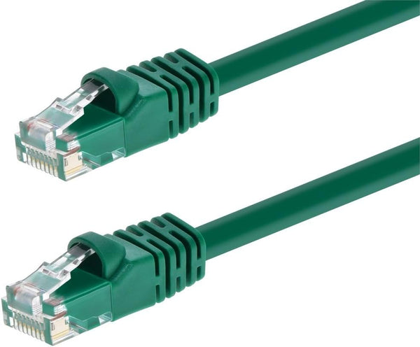 Monoprice 3FT 24AWG Cat5e 350MHz UTP Ethernet Cable, Green