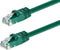 Monoprice 3FT 24AWG Cat5e 350MHz UTP Ethernet Cable, Green