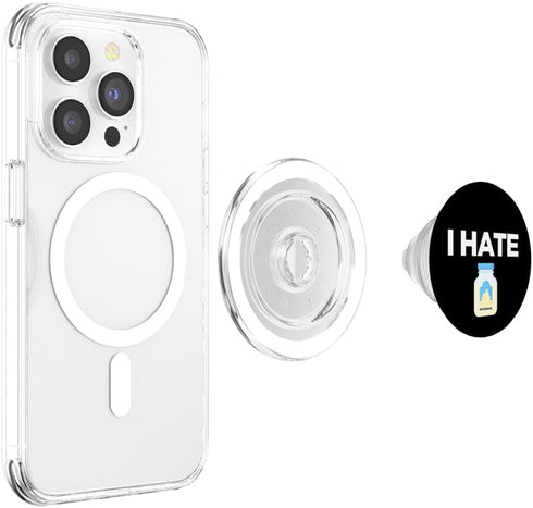 I Hate Mayonnaise Shirt I Hate Mayo Anti Mayo I Hate Mayonnaise Funny Mayo Haters PopSockets MagSafe PopGrip for iPhone