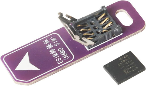 PinQiongZhe (2 ESIM to Nano SIM Card Adapter Conversion Board Wireless WiFi/CPE Solderless ESIM Experimental Test Board
