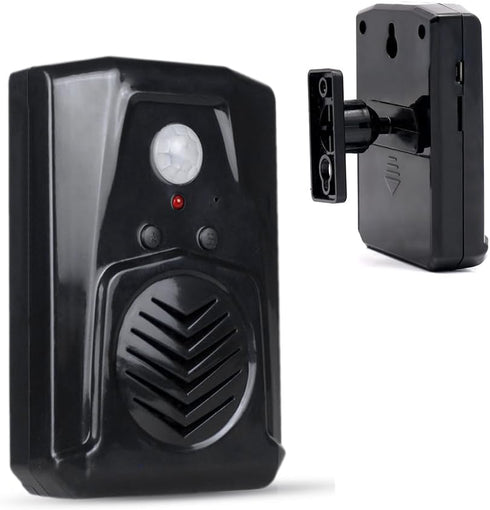 Replaceable Voice Motion Sensor PIR Infrared Sound Player, Haunted House Scream Box Speaker with USB Download Function