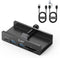 EJAY Clamp USB Hub Desk Mount, 5-in-1 Aluminum Mountable USB C Hub with