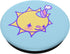 Pastel Clowncore Clown Sun Celestial Sunshine Kawaii Kidcore PopSockets Swappable PopGrip