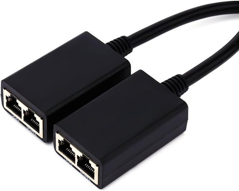 30M HDMI Extender Repeater by CAT5e, Sender + Receiver, TMDS DDC Over RJ45, Supports 1080P