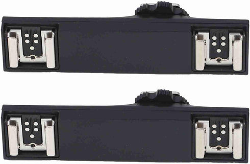 Hot Shoe Splitter, Hot Shoe Extension Bar Mount Cold Shoe Extension Bracket Bracket DSLR Camera Camcorder DV (for )