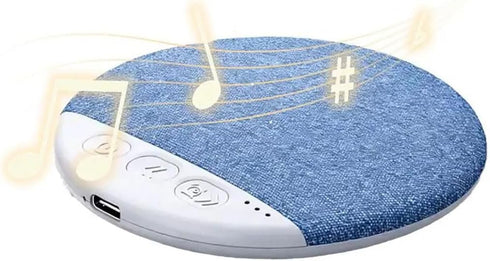 Tocualvoss Ultra-Thin Bluetooth Pillow Speaker,Mini Portable Under Pillow Speaker with White Noise Timer