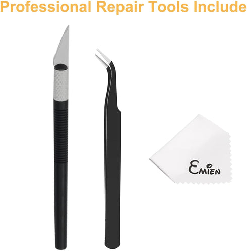 Back Rear Camera Glass Lens Replacement for iPhone 13 Pro and iPhone 13 Pro Max with Repairing Tool