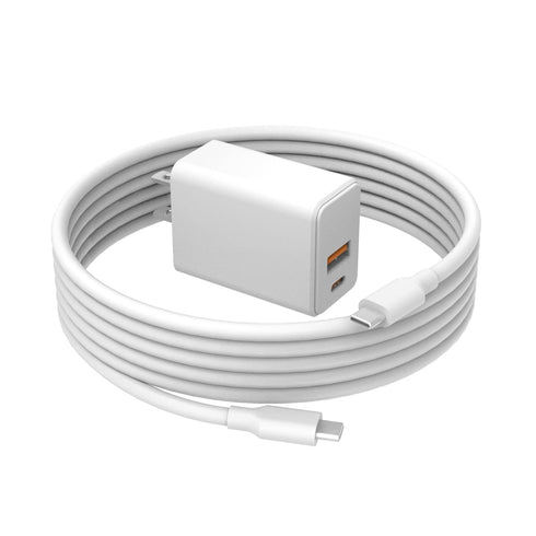 30W USB-C Charger for DJI Mini-2-SE, Mini-4-Pro, Mini 3 Pro, Mini 2, Mini 3, 4, Osmo Pocket 3, Avata, Mini SE - Fast