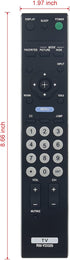 RM-YD025 Remote for Sony TV KDL-46S4100 KDL-40S4100 KDL-52S4100 KDL-22L4000 KDL-40S504 (Compatible)