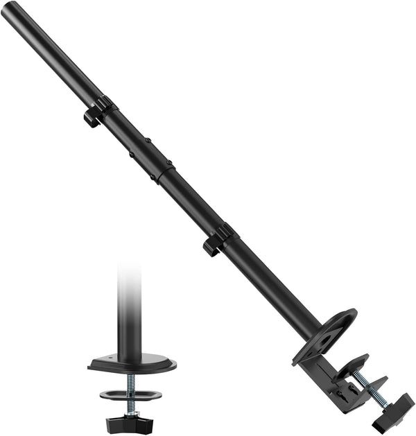WORLDLIFT Steel Extra Tall 2-Section Monitor Stand Pole - 31.6 inches Sturdy Center